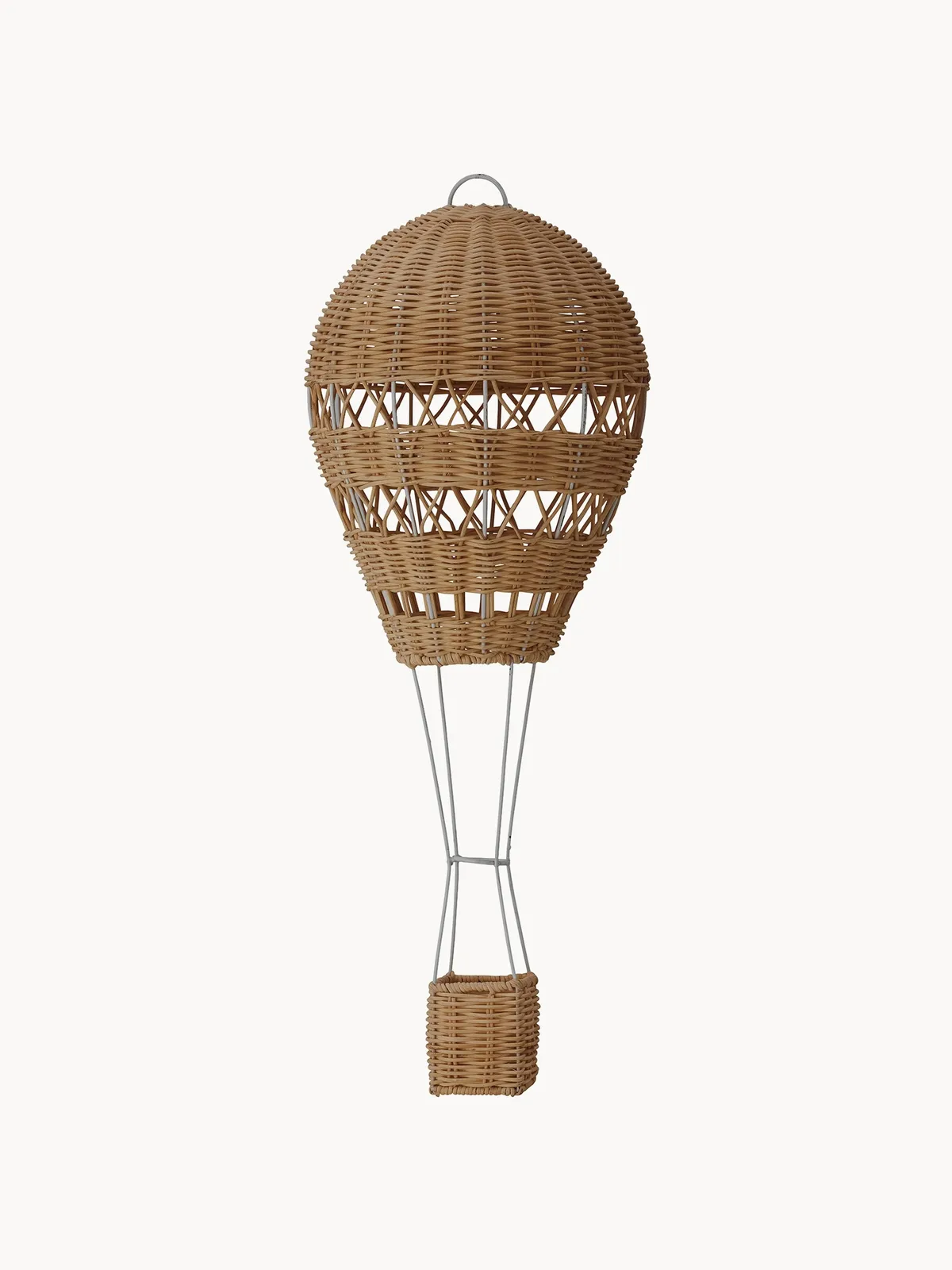Mobiel Huggi van rotan van Bloomingville Mini – productfoto