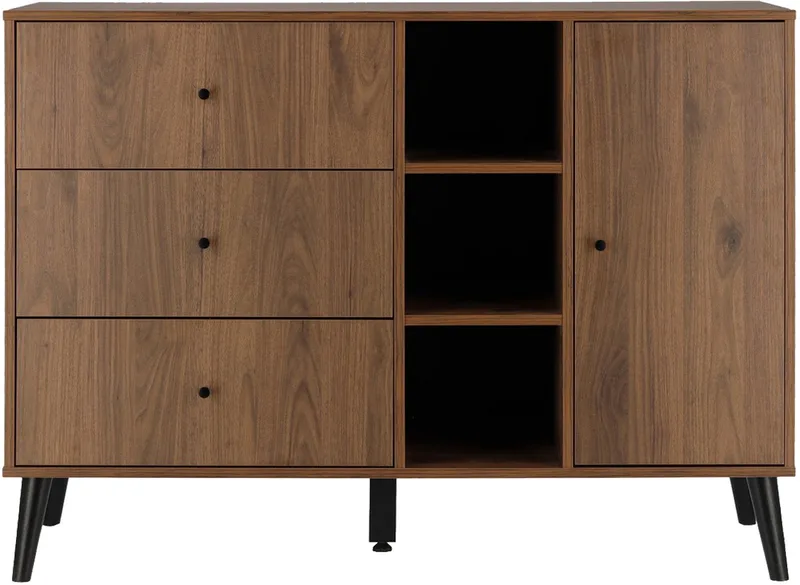 Zara Commode XL från Bopita i Walnoot – produktbild