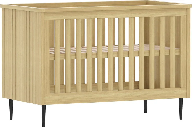 Babybed / Ledikant verstelbare bodem 60x120 cm - Natural de Born Lucky en Praag – photo produit