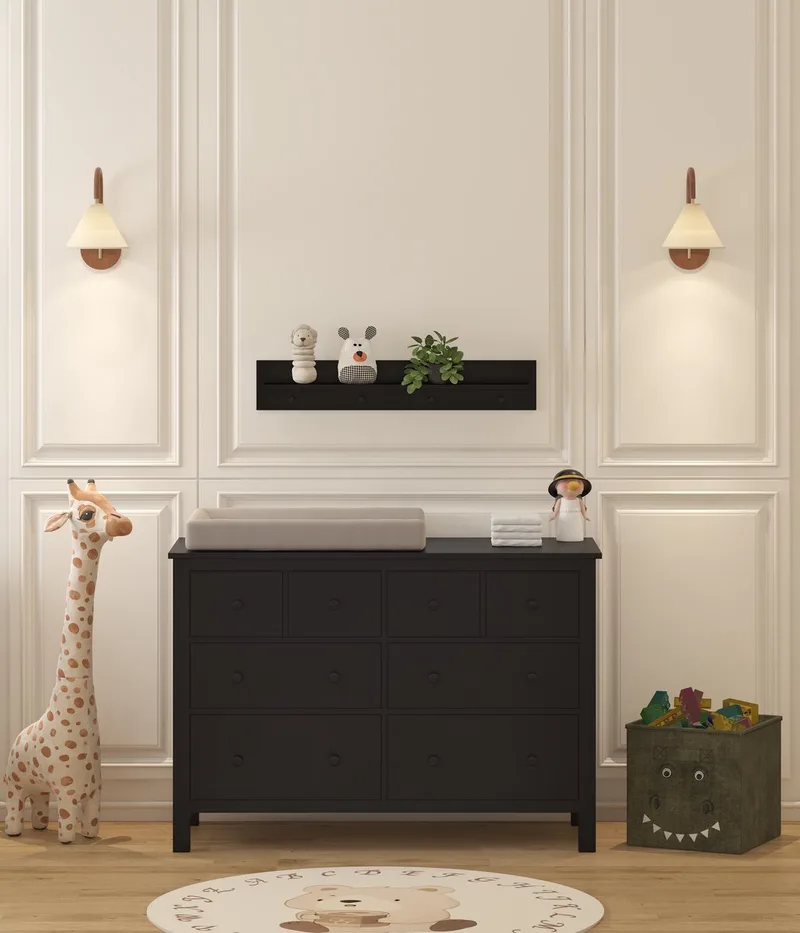 Commode Bretagne de Born Lucky en Noir – photo produit