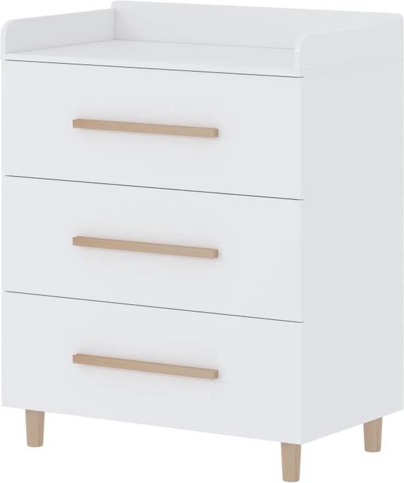® Commode Stockholm de Born Lucky en Stockholm Wit – photo produit
