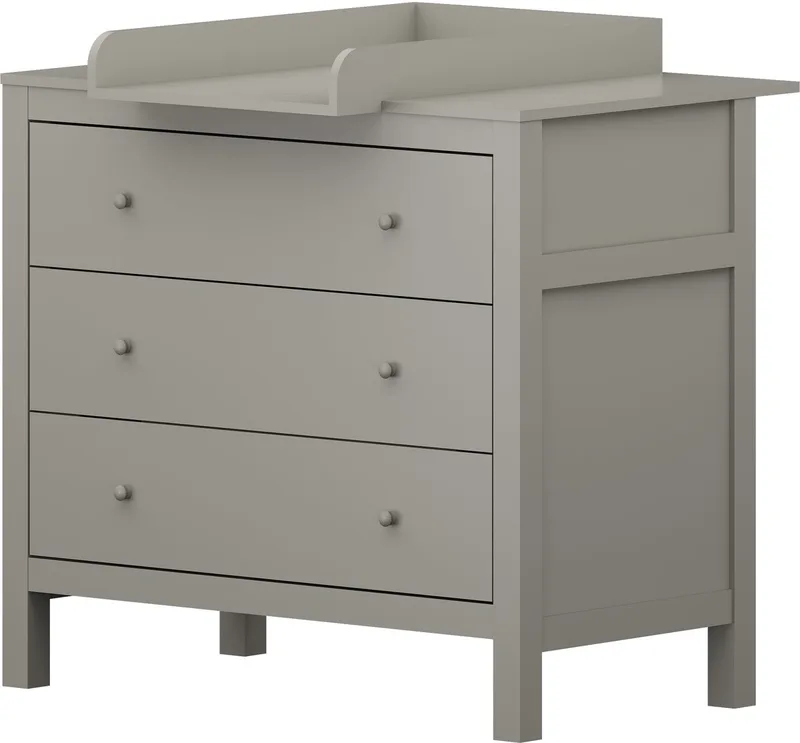 Stanton Commode Babykamer / Dressoir - 100 x 55 x 91 cm - Biscotti by Born Lucky in Brown – product photo