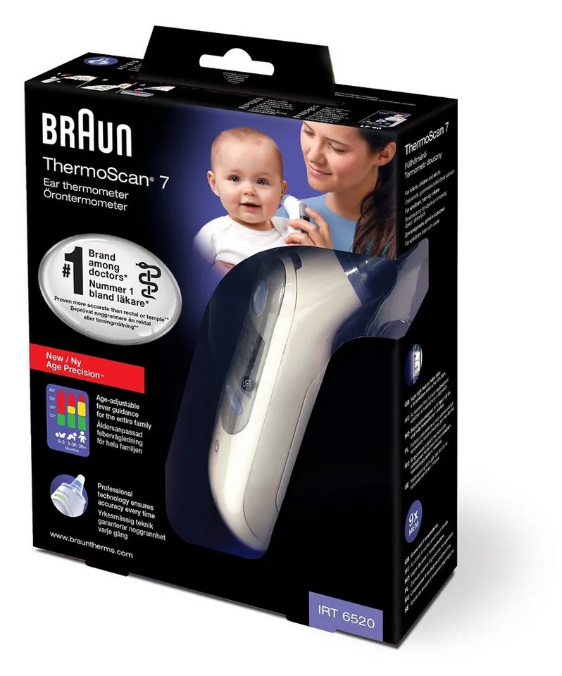 Fieberthermometer, 1-tlg. von Braun – Produktfoto
