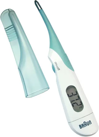 Fieberthermometer Braun Digital-Thermometer, PRT 1000, zuverlässig und extrem schnell durch professionelle Genauigkeit by Braun in Green, White – product photo 3 of 4