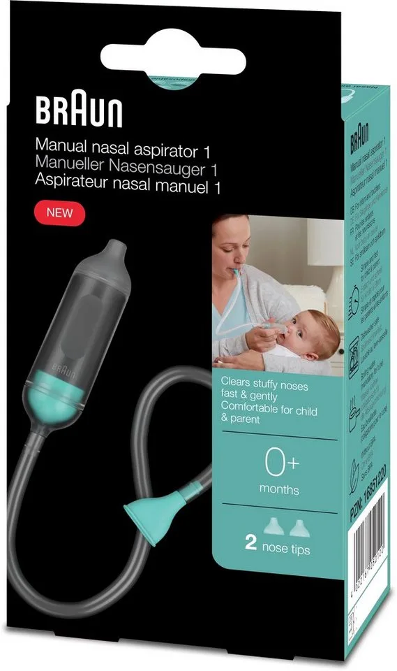 Manuele Neusreiniger Baby & Kind (1 st) fra Braun i Kleurloos – produktbillede 5 af 5