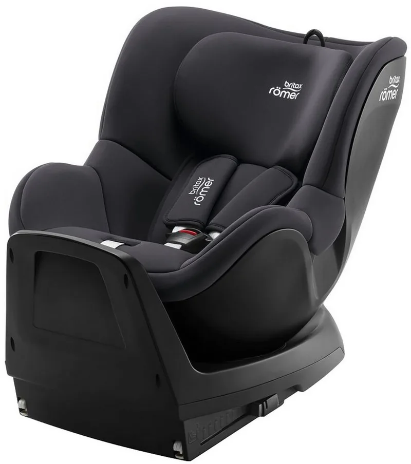Autokindersitz DUALFIX M PLUS, ab: 3 Monaten, bis: 4 Jahren, ab: 61 cm, bis: 105 cm, mit 360°-Drehfunkion de Britax Römer en Grau – photo produit