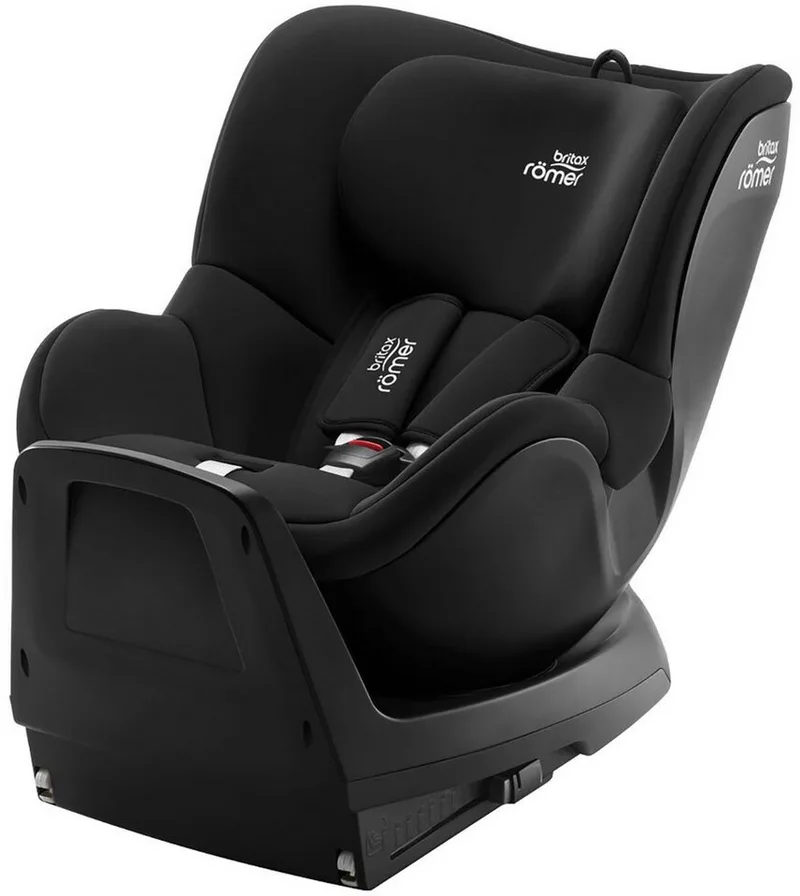 Autokindersitz DUALFIX M PLUS, ab: 3 Monaten, bis: 4 Jahren, ab: 61 cm, bis: 105 cm, mit 360°-Drehfunkion by Britax Römer in Schwarz – product photo