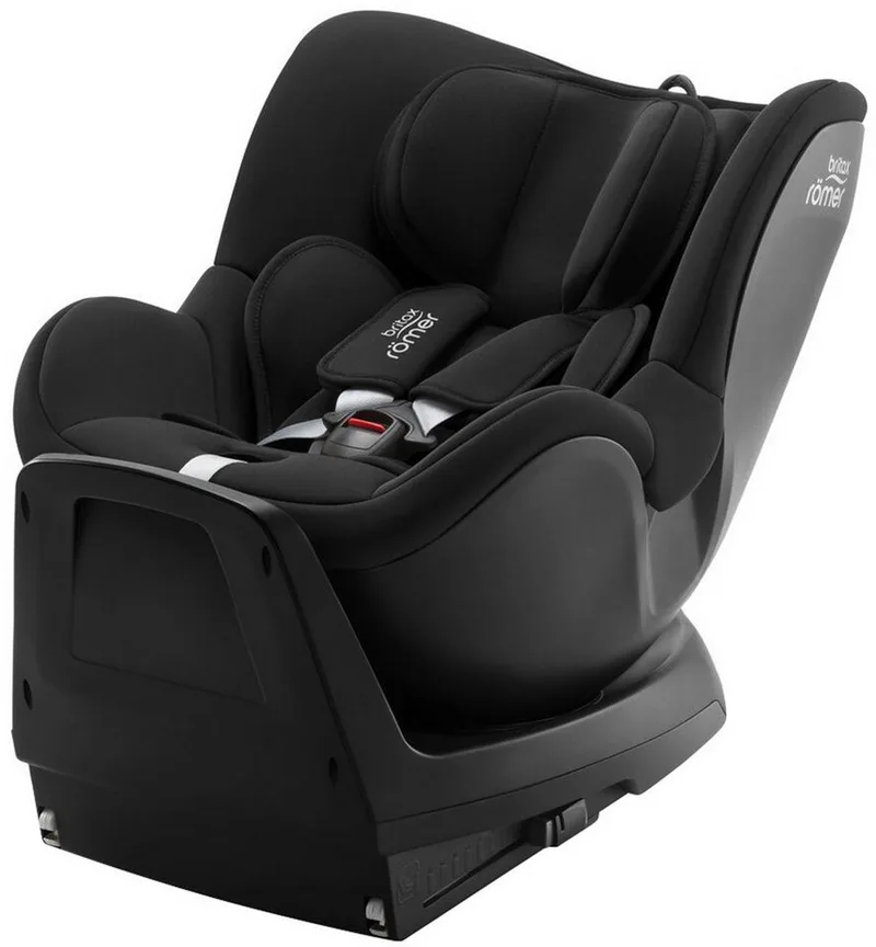 Autokindersitz DUALFIX PLUS, ab: Geburt, bis: 4 Jahren, bis: 105 cm, mit 360°-Drehfunkion by Britax Römer in Schwarz – product photo
