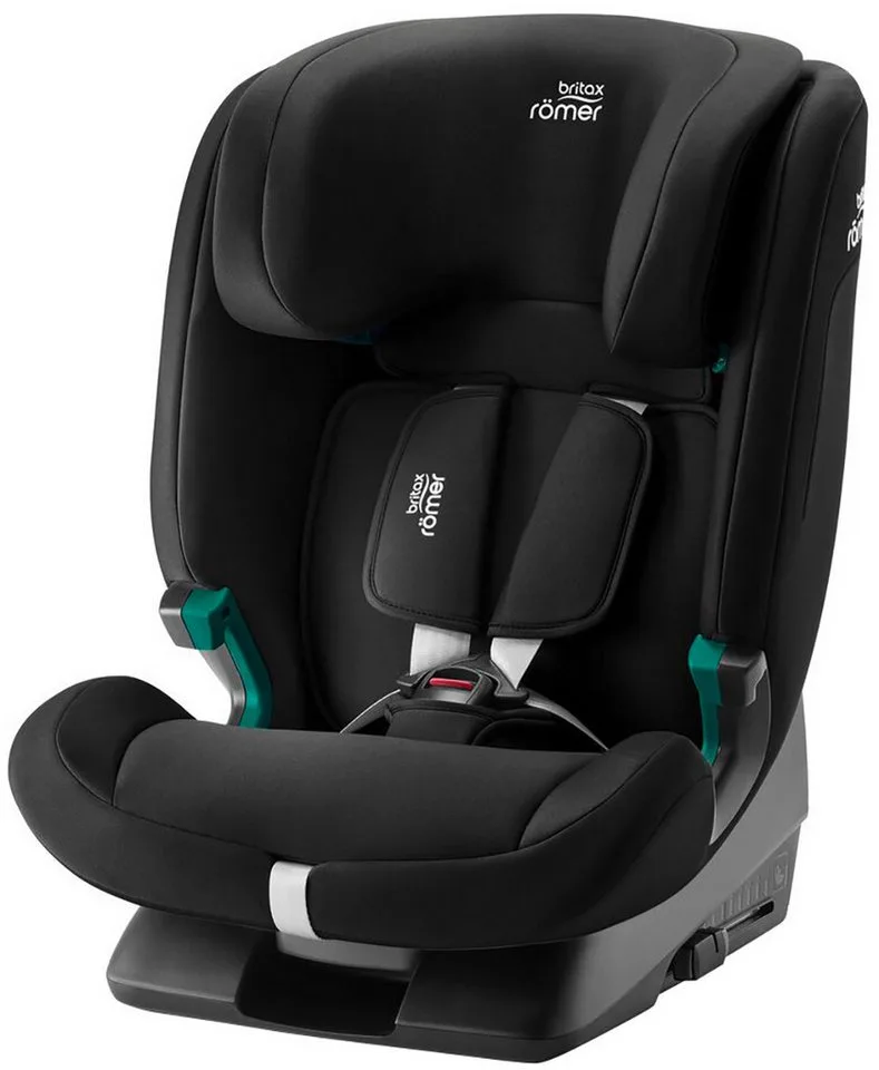 Autokindersitz EVOLVAFIX, ab: 15 Monaten, bis: 12 Jahren, ab: 76 cm, bis: 105 cm by Britax Römer in Schwarz – product photo