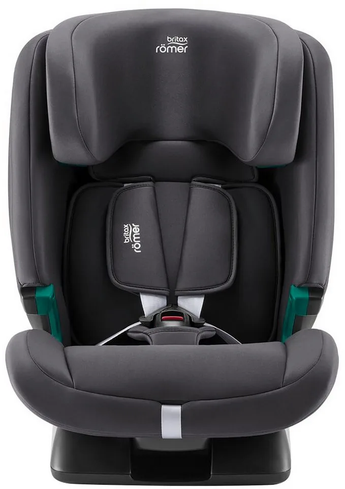 Autokindersitz EVOLVAFIX, ab: 15 Monaten, bis: 12 Jahren, ab: 76 cm, bis: 105 cm fra Britax Römer i Grau – produktbillede