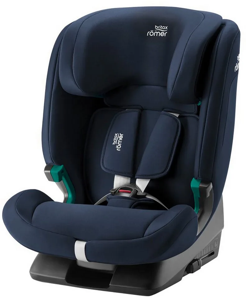 Autokindersitz EVOLVAFIX, ab: 15 Monaten, bis: 12 Jahren, ab: 76 cm, bis: 105 cm by Britax Römer in Blau – product photo