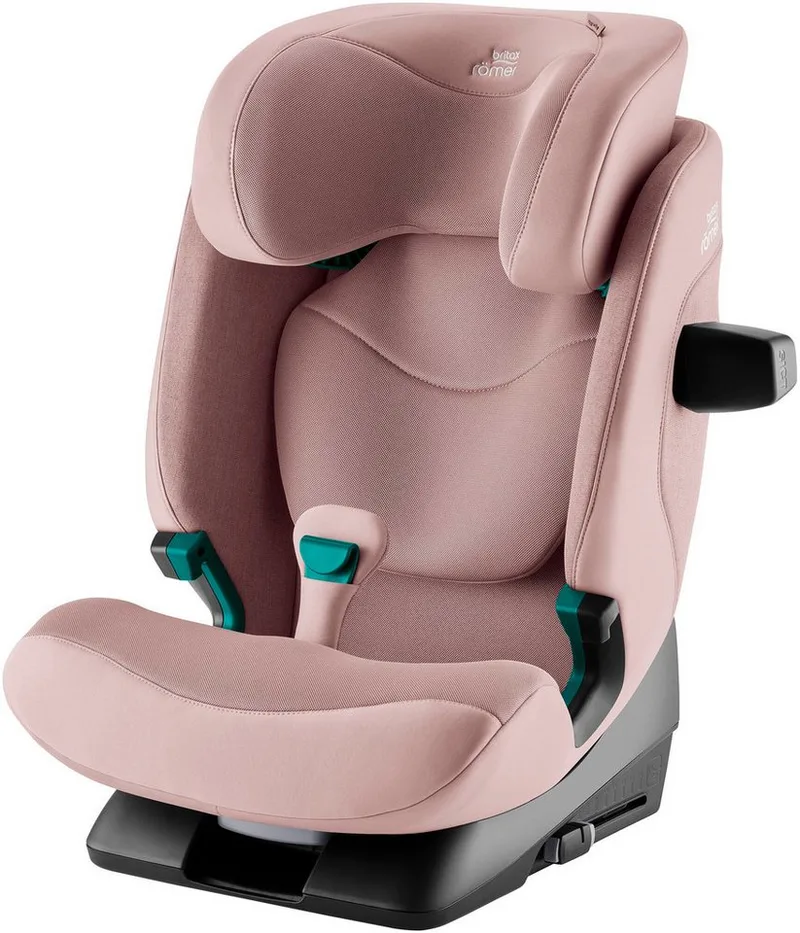 Autokindersitz SAFEFIX STYLE, ab: 3,5 Jahren, bis: 12 Jahren, Feines Mesh-Gewebe für hervorragende Luftzirkulation by Britax Römer in Rosa – product photo