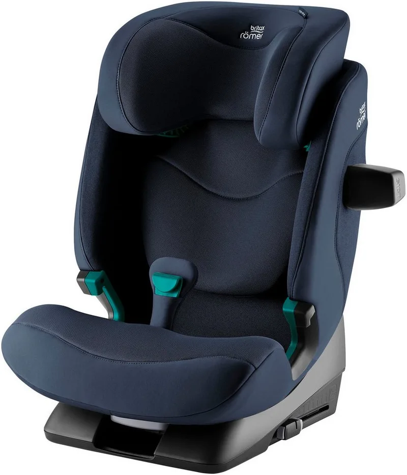 Autokindersitz SAFEFIX STYLE, ab: 3,5 Jahren, bis: 12 Jahren, Feines Mesh-Gewebe für hervorragende Luftzirkulation de Britax Römer en Blau – photo produit
