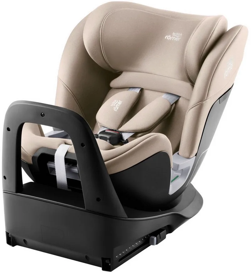 Autokindersitz SWIVEL 2, ab: Geburt, bis: 7 Jahren, bis: 125 cm, mit 360°-Drehfunkion by Britax Römer in Beige – product photo
