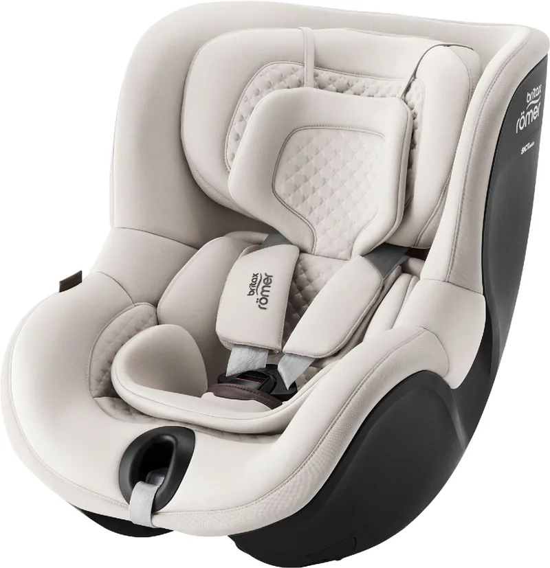 Dualfix 5Z: Draaibare Autostoel 0-19 kg, 61-105 cm de Britax Römer en Soft Taupe – LUX – photo produit
