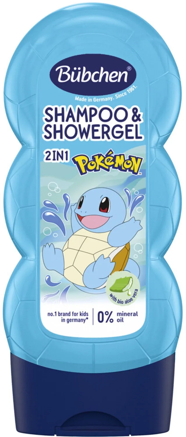 Bübchen 2in1 Shampoo & Douchegel Squirtle 230 ml