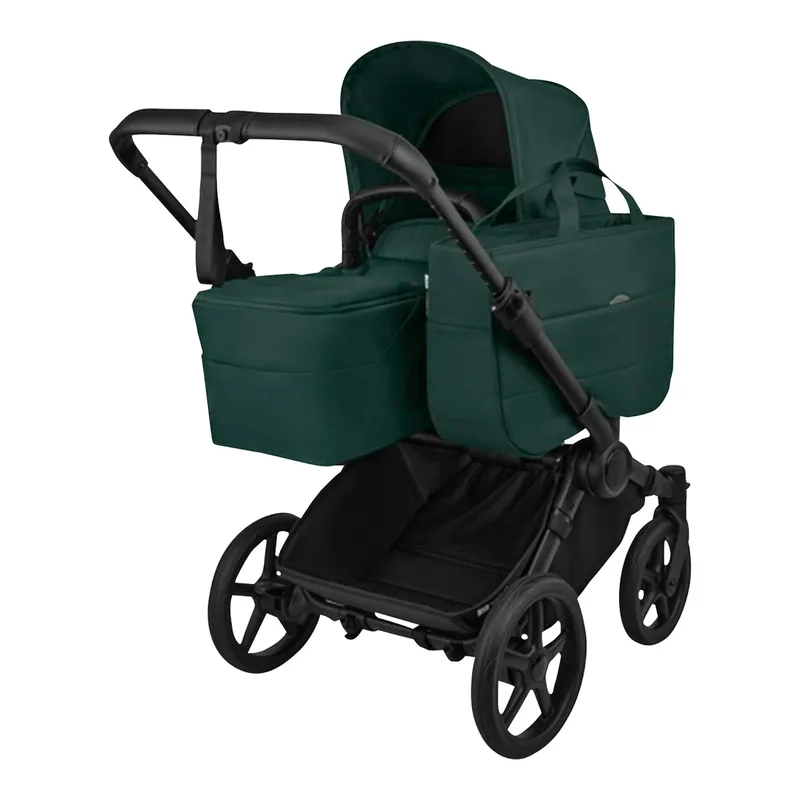 Donkey 6 Kombikinderwagen Single by Bugaboo in Green, 90,2 × 64,7 × 39,7 mm – product photo 1 of 4