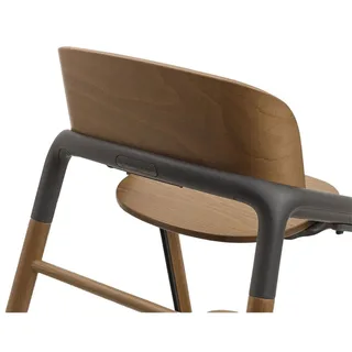 Giraffe houten kinderstoel, verstelbaar in 1 seconde, Dark Wood/Grey von Bugaboo in Grau – Produktfoto 2 von 5