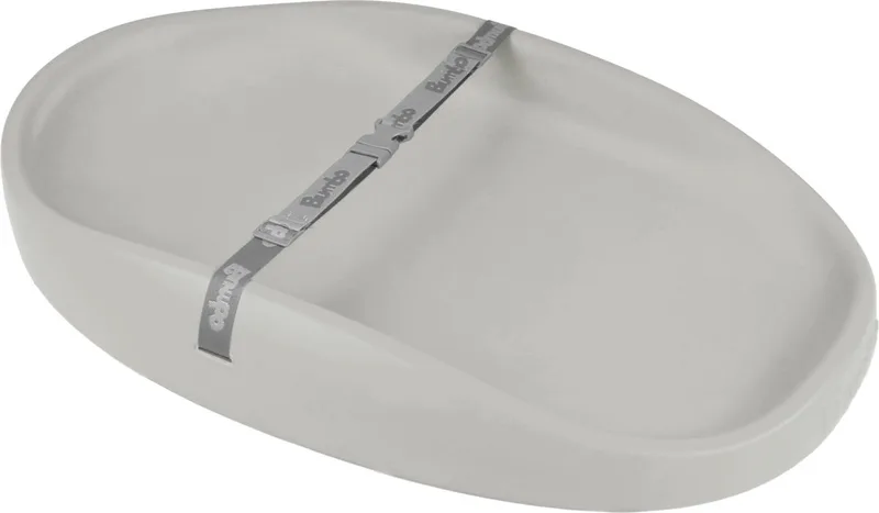 Changing Pad - Aankleedkussen - Verschoonkussen - Verschoonmat - Zacht Foam von Bumbo in Grau – Produktfoto