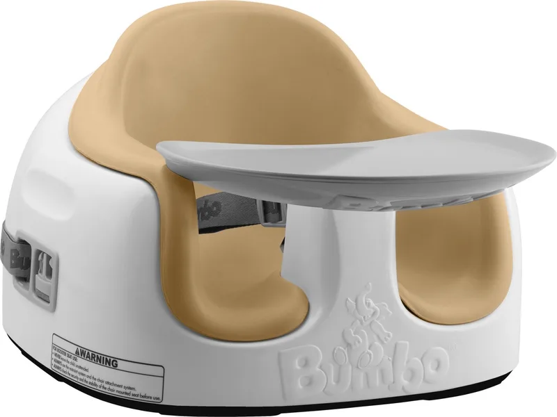 Multi Seat Nutmeg - Indigogeel - Kinderstoel - Kinderzetel - Babystoel - Stoelverhoger - Multifunctioneel fra Bumbo i Geel – produktbillede