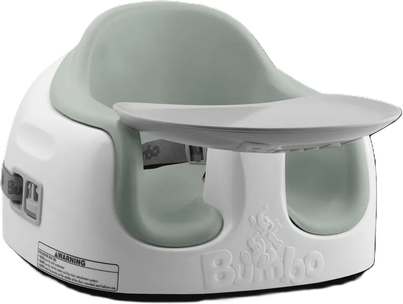 Multi Seat Sage - Kinderstoel - Kinderzetel - Babystoel - Stoelverhoger - Multifunctioneel by Bumbo in Mat Groen – product photo