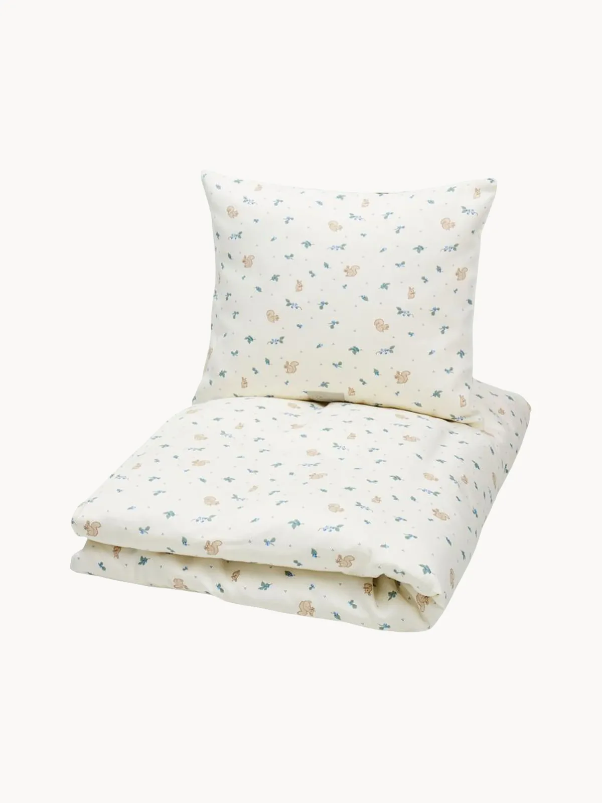 Babybettwäsche-Set Blueberries aus Baumwollsatin von Cam Cam Copenhagen – Produktfoto