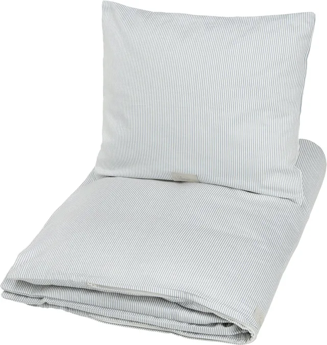 Classic Stripes Dekbedovertrek - 140 x 200 cm - Blue