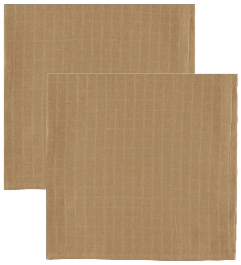 Hydrofiele Doek - 70x70 cm - 2-pack - Honey by Cam Cam Copenhagen – product photo