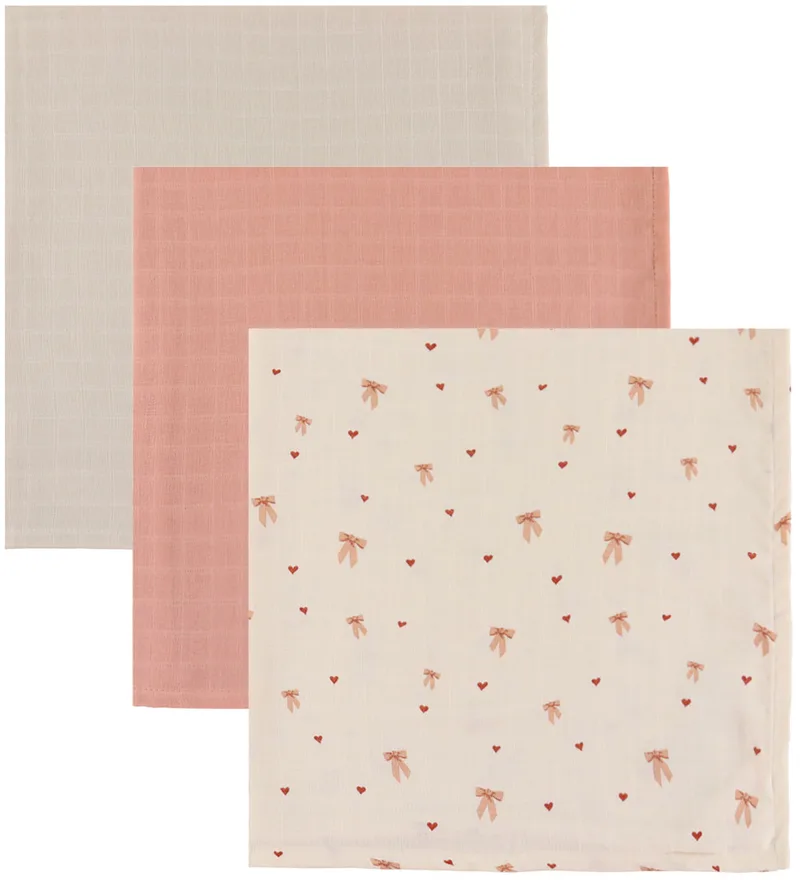 Hydrofiele Doek - 70x70 cm - 3-pack - Strikken by Cam Cam Copenhagen – product photo