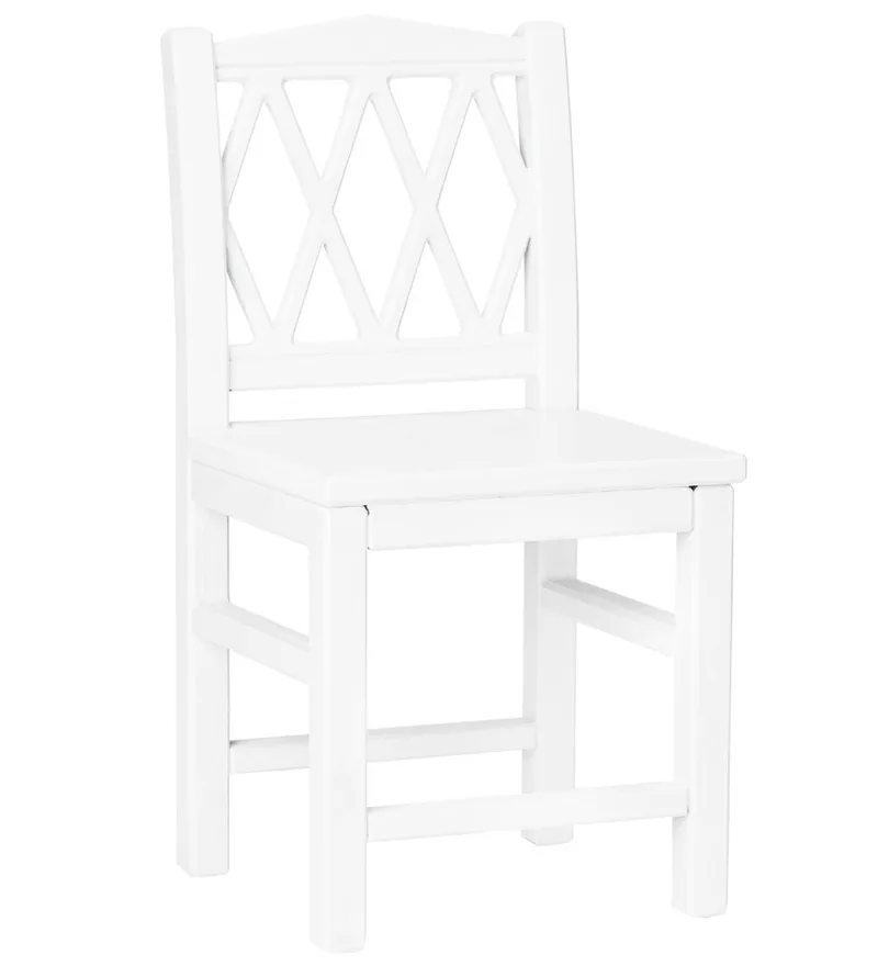 Kinderstoel - Harlequin - White - Cam Cam - OneSize - Stoelen fra Cam Cam Copenhagen – produktbillede