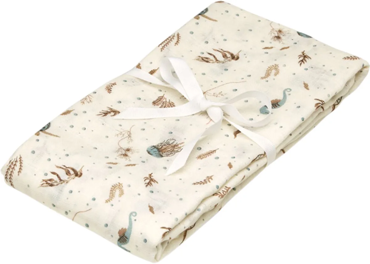 Sea Garden Swaddle - 120 x 120 cm von Cam Cam Copenhagen in Mehrfarbig – Produktfoto