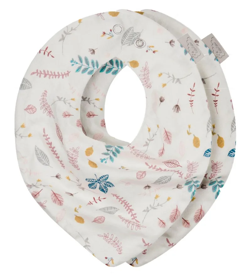 Slabbetjes - 2-pack - Pressed Leaves Rose by Cam Cam Copenhagen – product photo