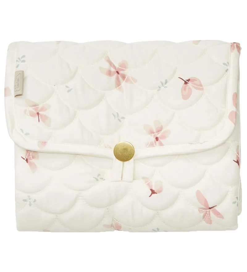 Verschoonmatje - 86x44 cm - Windflower Creme de Cam Cam Copenhagen – photo produit