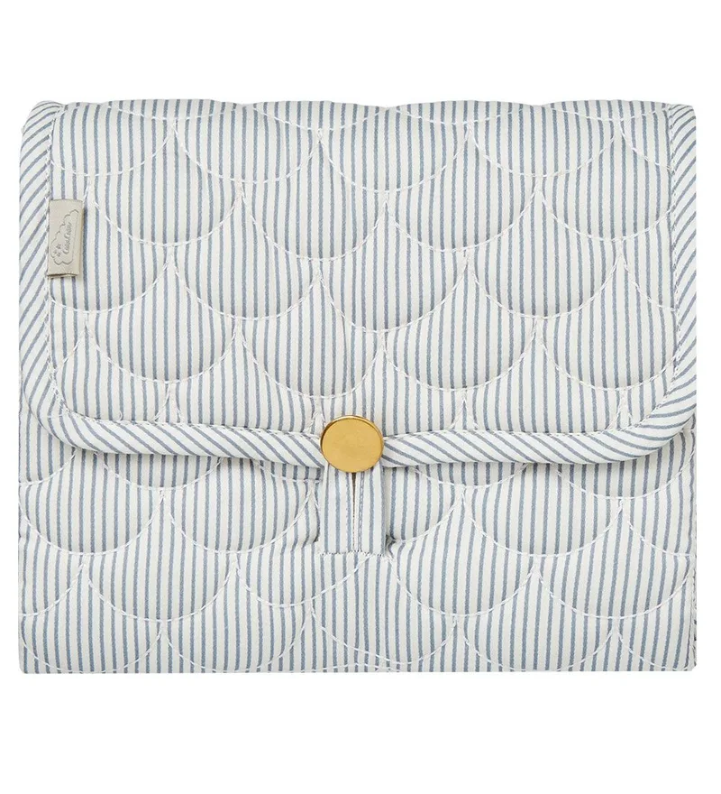 Verschoonmatje - Gewatteerd - 70x44 cm - Classic+ Strepe van Cam Cam Copenhagen – productfoto