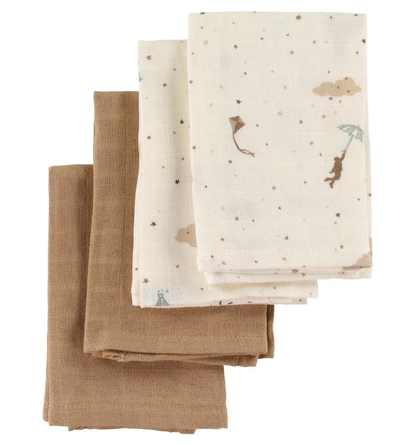 Washanden - 30x30 cm - 4-pack - Dromenland/Camel van Cam Cam Copenhagen – productfoto