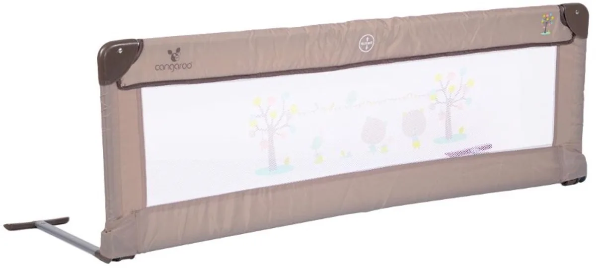 Baby Crib Barrier Bedhekje von Cangaroo in Beige – Produktfoto