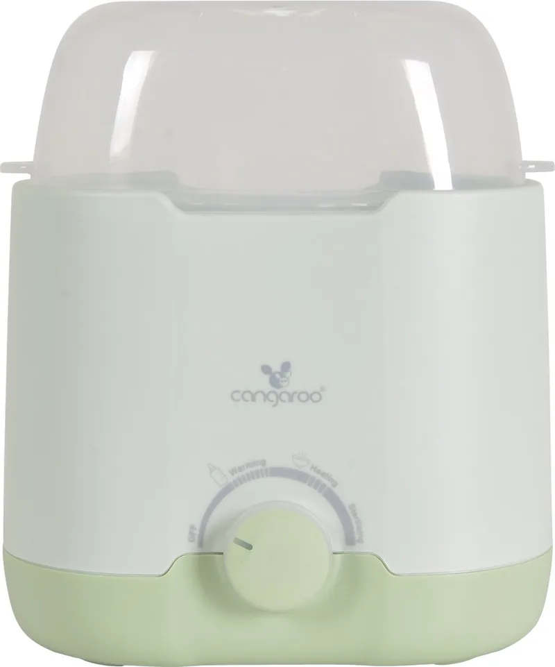 Bollente Flessenwarmer van Cangaroo in Wit, groen – productfoto