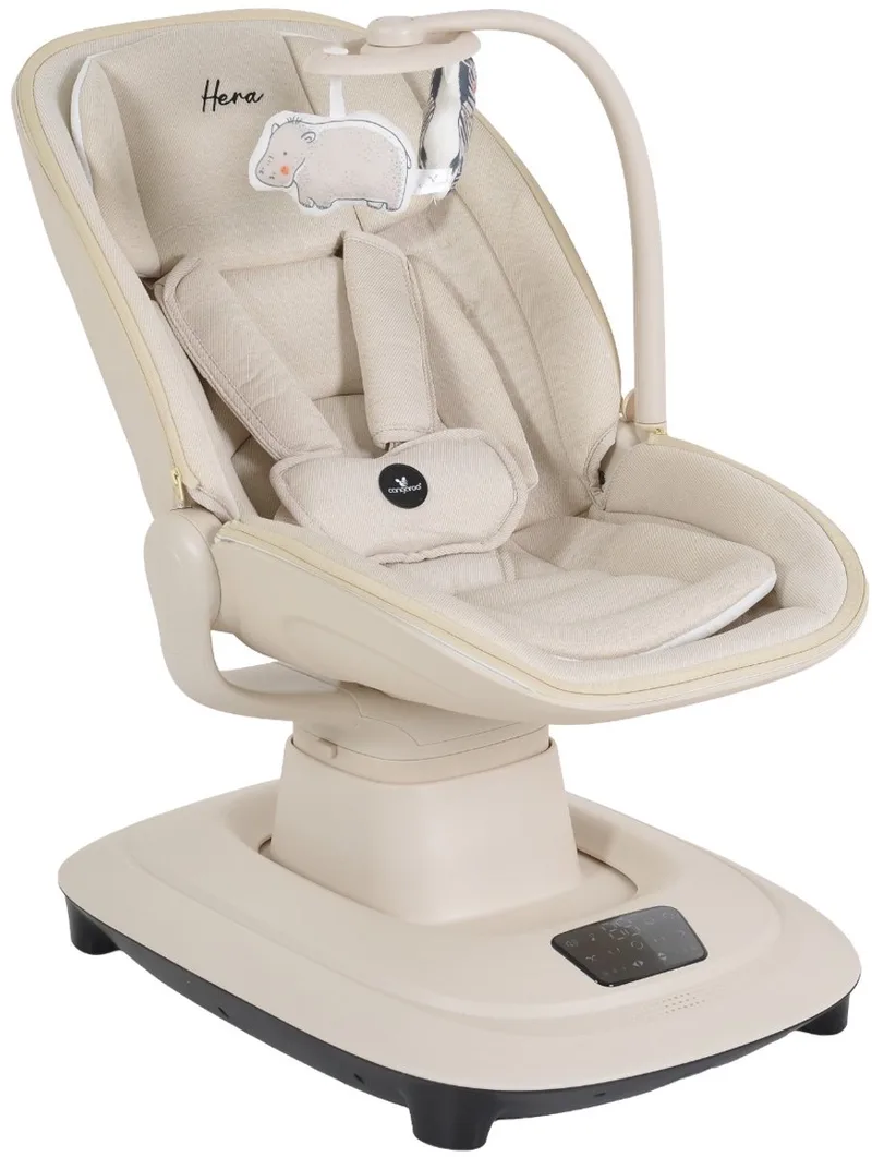 Hera Elektrische Babyschommel van Cangaroo in Beige – productfoto