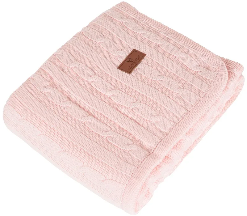 Sherpy Pink 75 x 100 cm Wiegdeken by Cangaroo in Pink – product photo