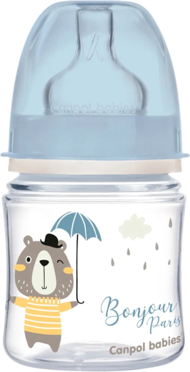 BONJOUR PARIS Easy Start Anti-Koliek babyfles 0m+, 120 ml 120 ml