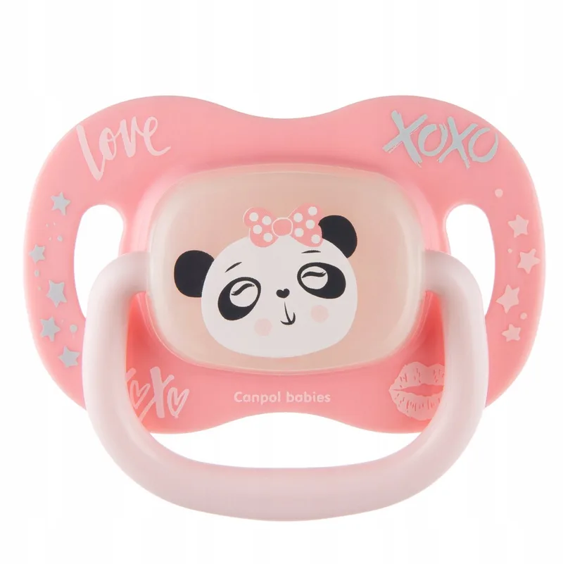 Exotic Siliconen Speen 6-18 Maanden de Canpol Babies en Rose – photo produit