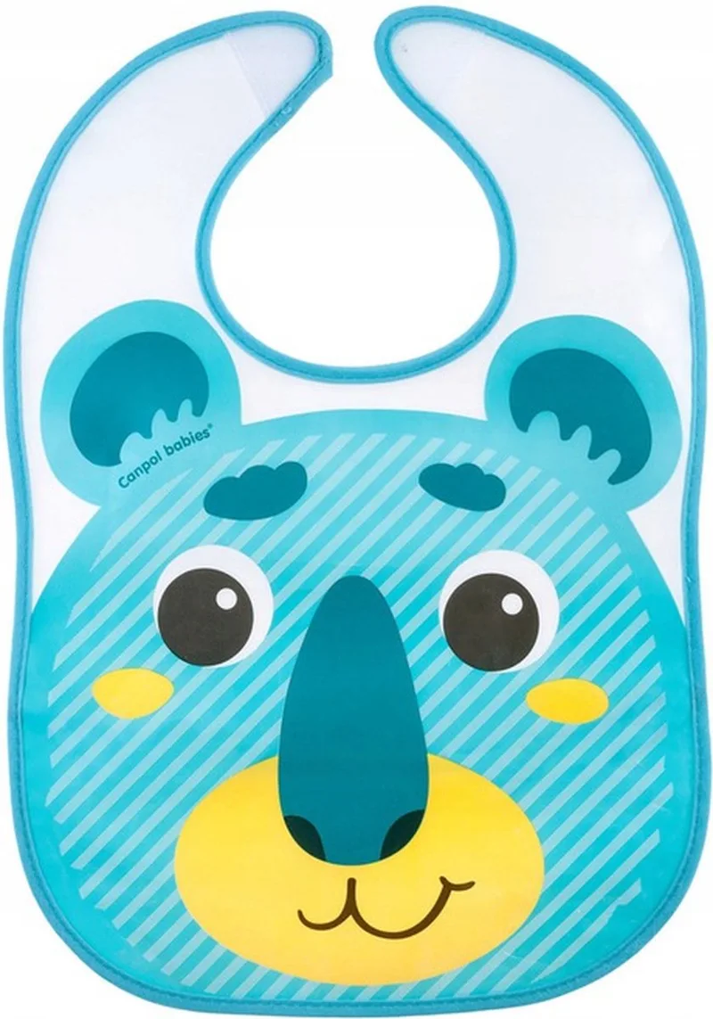 Hello Little slabbetje met zak 6m+ 6+ m von Canpol Babies in Blau – Produktfoto