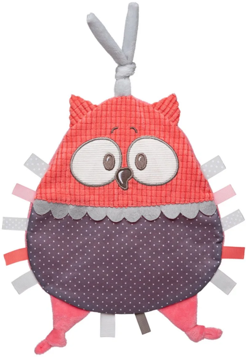 Knuffeldoekje | grijs- roze | 0+ maanden van Canpol Babies in Grijs- roze – productfoto
