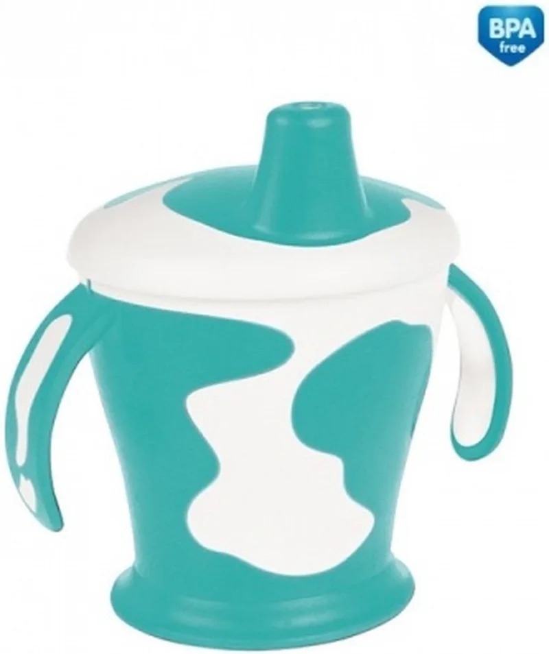 Koe trainer Drinkbeker 9+m, 250 ml 250 ml de Canpol Babies en Vert – photo produit