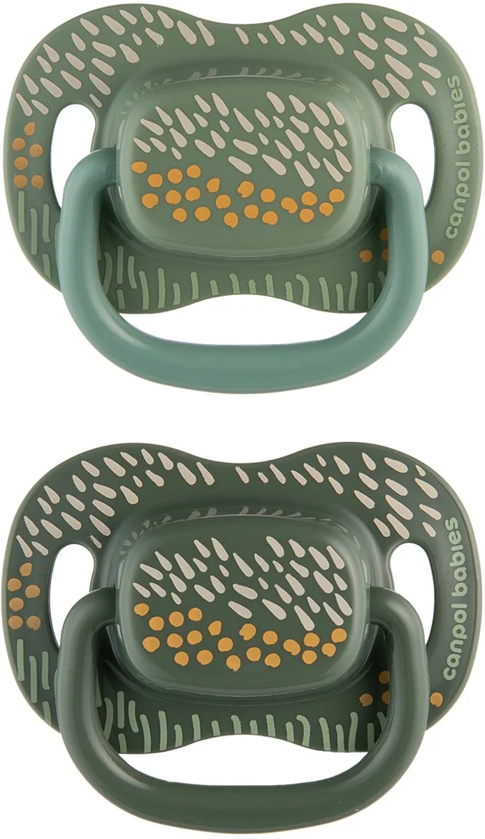 Mountains Silicone Speen 2 stuks 6-18 mnd by Canpol Babies – product photo