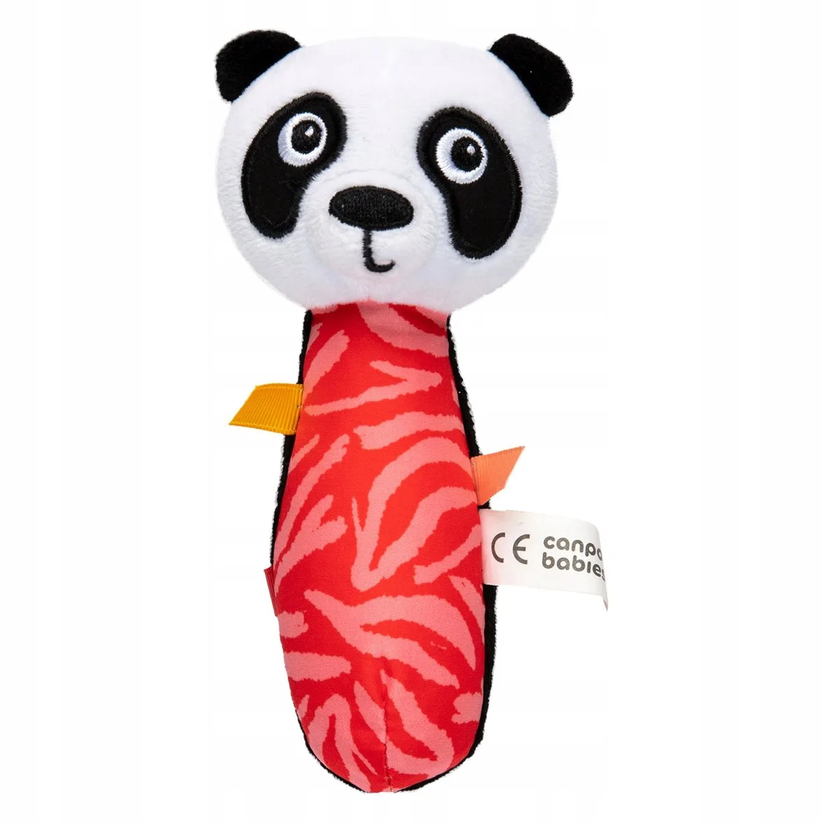 Sensorisch Speeltje met Piep | Panda | BabiesBoo | 0m+ 0+ maanden by Canpol Babies in Red – product photo