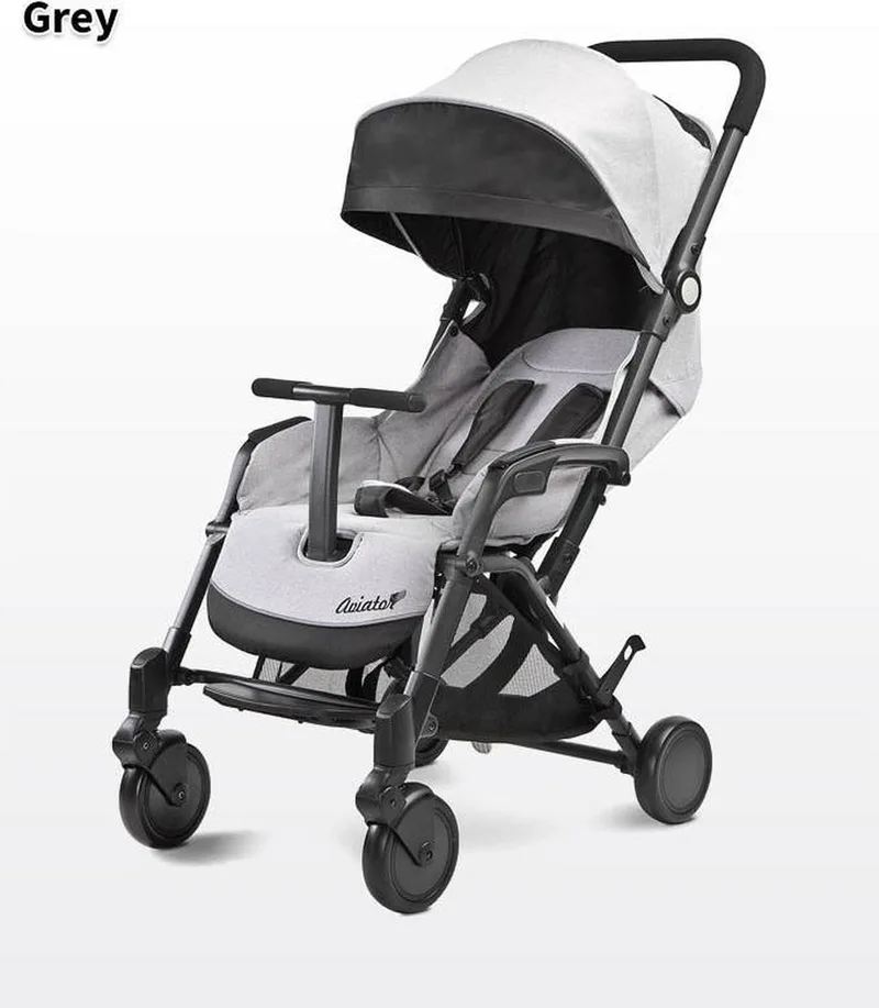 Aviator Kinderwagen - Lichtgewicht en Compact by Caretero in Grijs – product photo