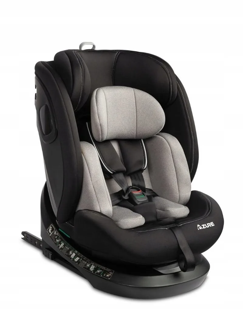Azure Autostoeltje 40-150cm i-Size 360° Draaibaar de Caretero en Grijs – photo produit