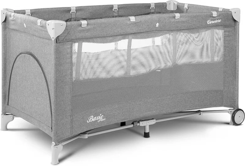 Campingbedje Basic Plus - Reisbed - Reiswieg by Caretero in Grijs – product photo