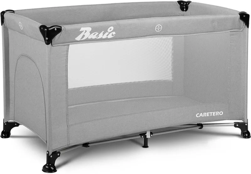 Campingbedje Basic - Reisbed - Reiswieg van Caretero in Grijs – productfoto